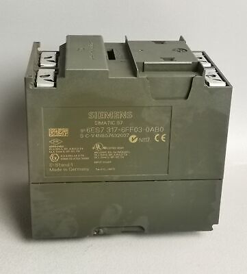 Siemens 6ES7 317-6FF03-0AB0 ohne Klappe Gallery Image 0