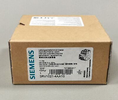 Siemens 3RV1021-4AA10 NEU OVP Gallery Image 0