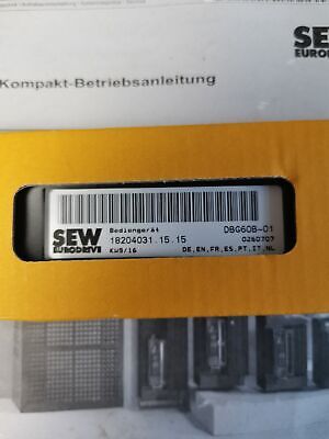 SEW MDX61B0005-5A3-4-OT + DEH11B + DFE32B + DBG60B-01 NEU ohne OVP Gallery Image 4