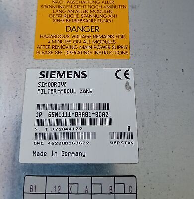 Siemens 6SN1111-0AA01-0CA2 Gallery Image 0