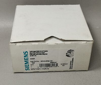Siemens 3RV1021-1GA10 NEU OVP Main Image