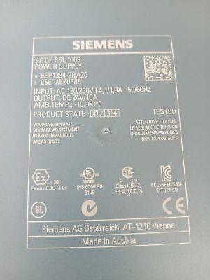 Siemens 6EP1334-2BA20 / 6EP1 334-2BA20 Gallery Image 1