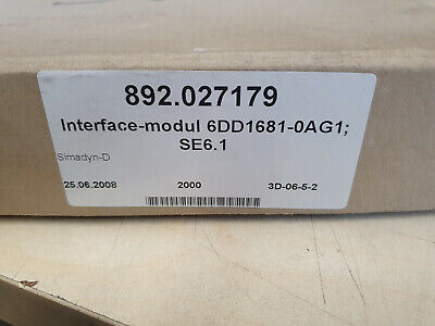 Siemens 6DD1681-0AG1 NEU Gallery Image 0