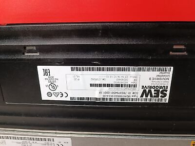 SEW MDX61B0022-5A3-4-00 BJ 2019 Gallery Image 0